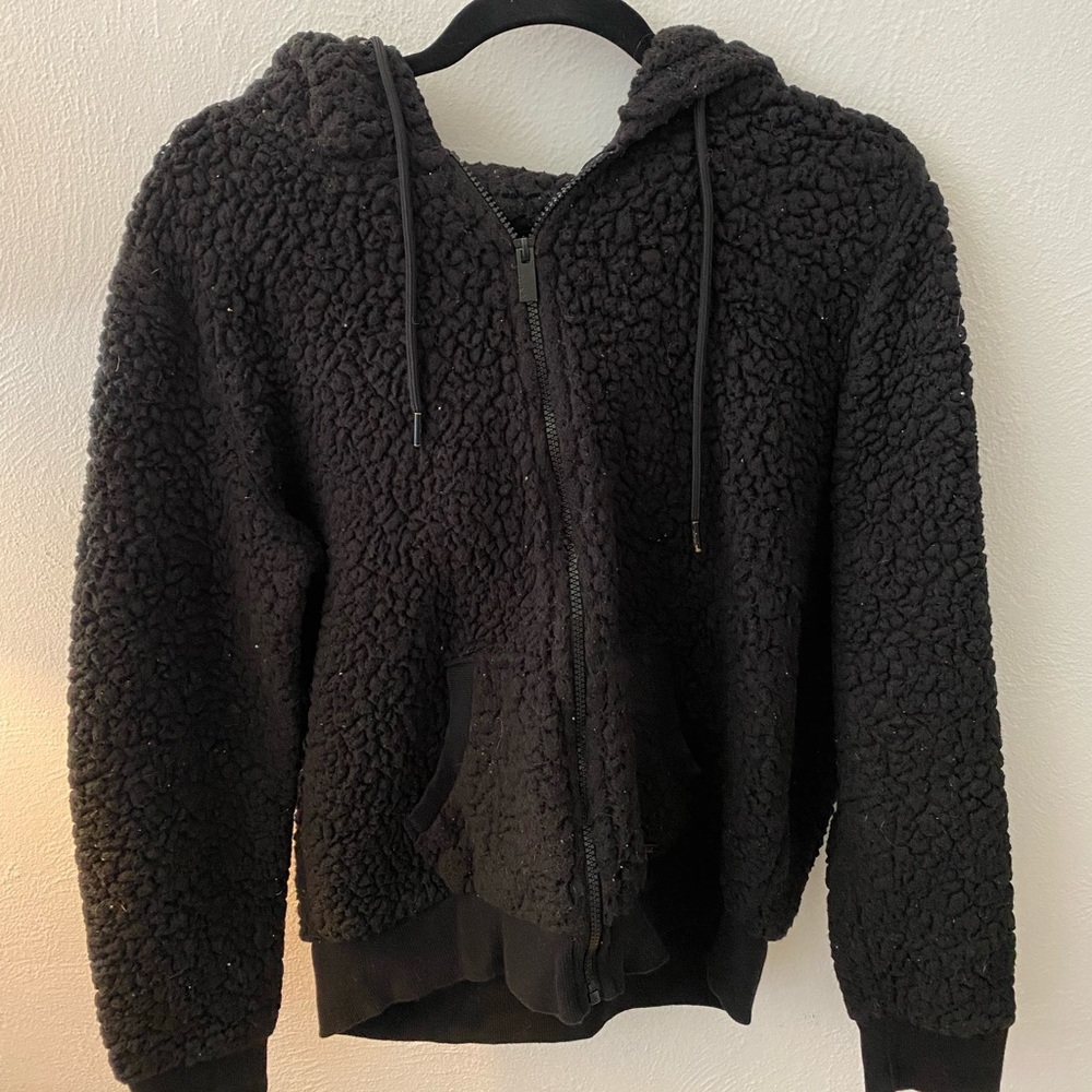 Sherpa Black Jacket
